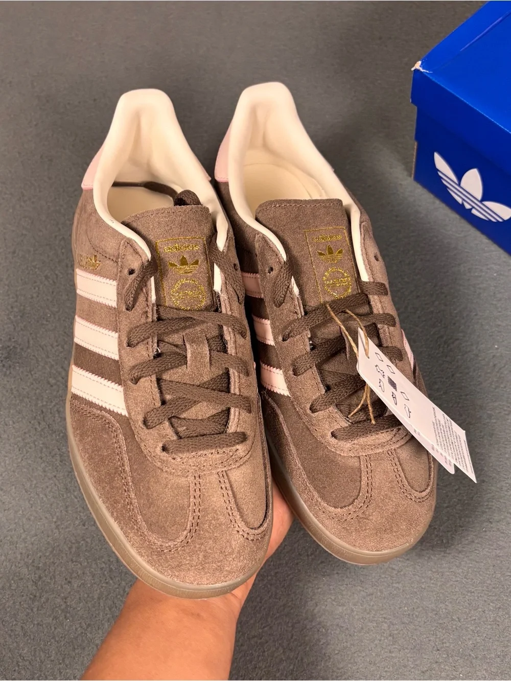 Adidas Gazelle Indoor Earth Strata Women's Size 7